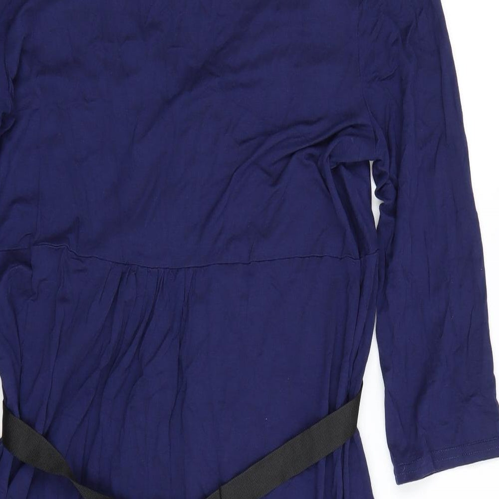 Mother2be Womens Blue   Basic T-Shirt Size 16