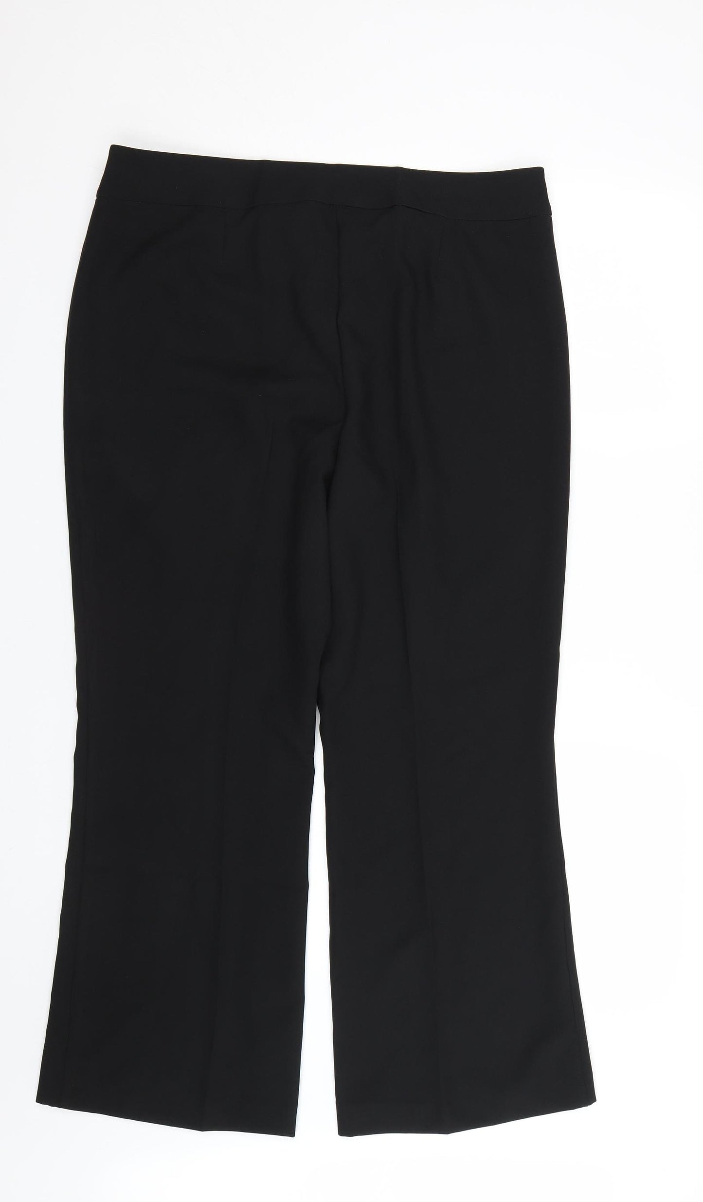 George Womens Black   Trousers  Size 16 L28 in