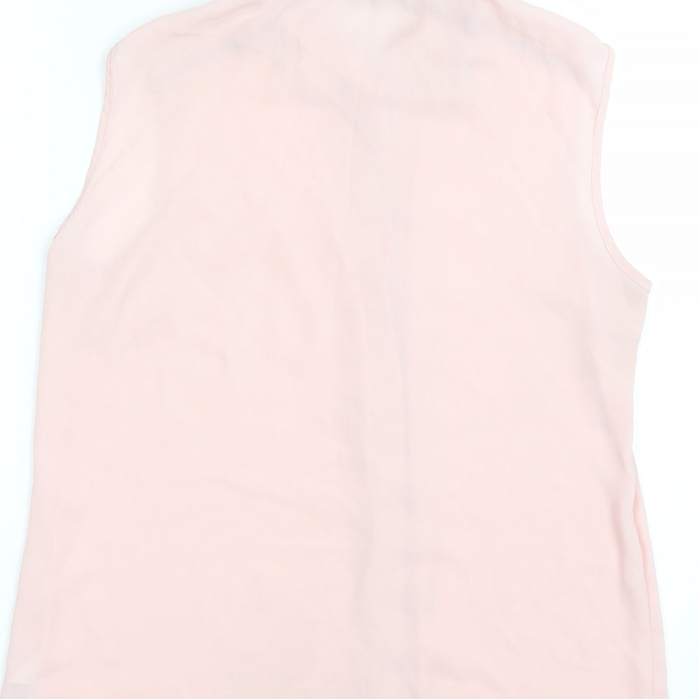 Dorothy Perkins Womens Pink   Basic Button-Up Size 14