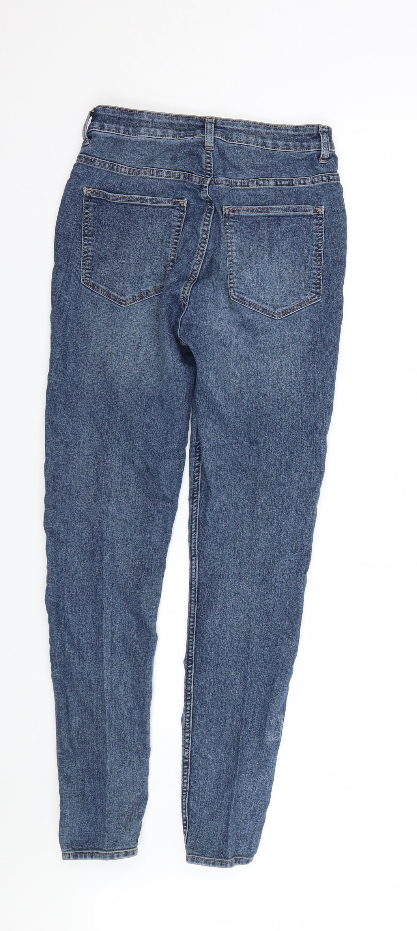 H&M Womens Blue   Skinny Jeans Size 10 L27 in