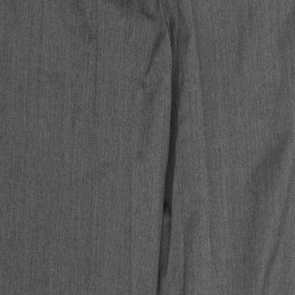 M&S Mens Grey   Dress Pants Trousers Size 32 L30 in