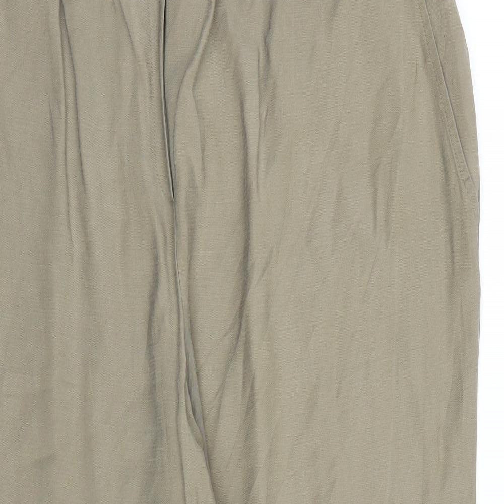 Primark Womens Green   Capri Trousers Size 16 L24 in