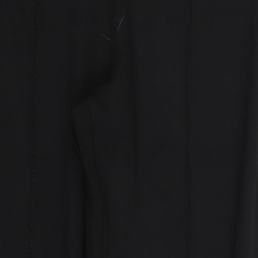 Nutmeg Womens Black   Capri Leggings Size 16 L26 in