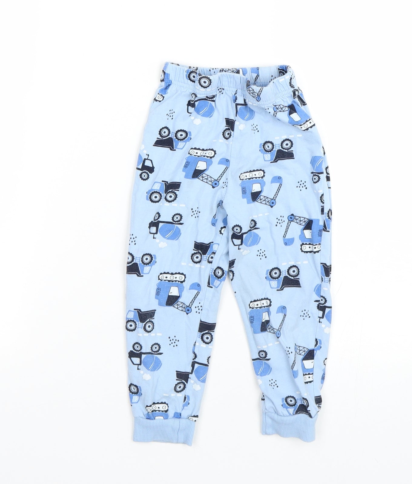 Matalan Boys Blue    Pyjama Pants Size 2-3 Years  - Trucks