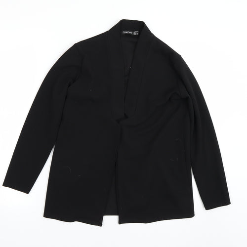 Boohoo Womens Black   Jacket Suit Size 10