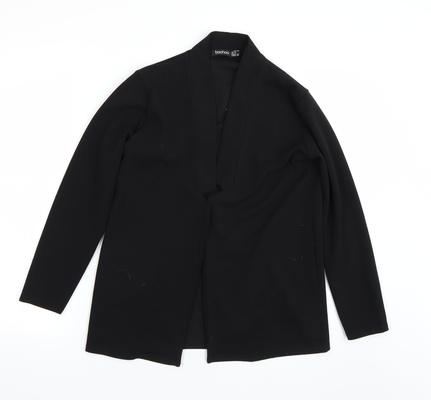 Boohoo Womens Black   Jacket Suit Size 10