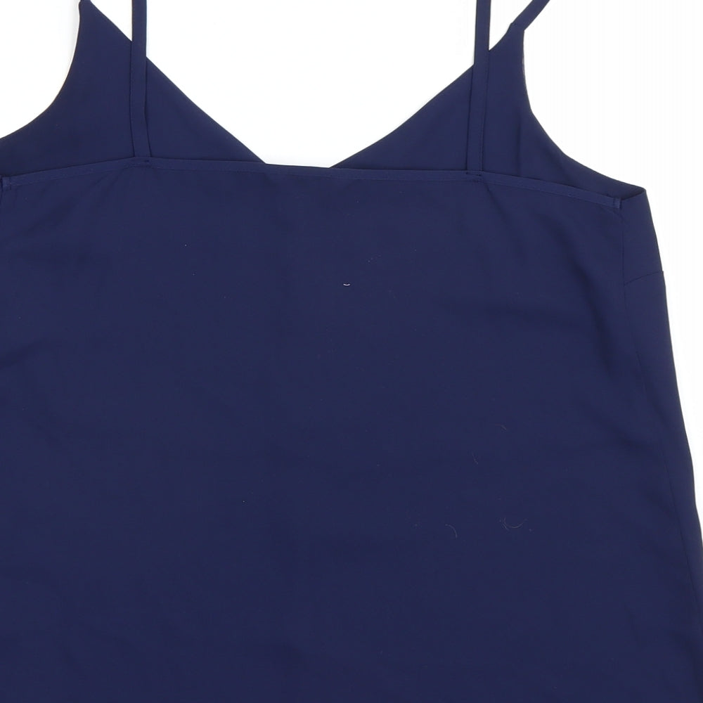 Papaya Womens Blue   Basic Tank Size 10