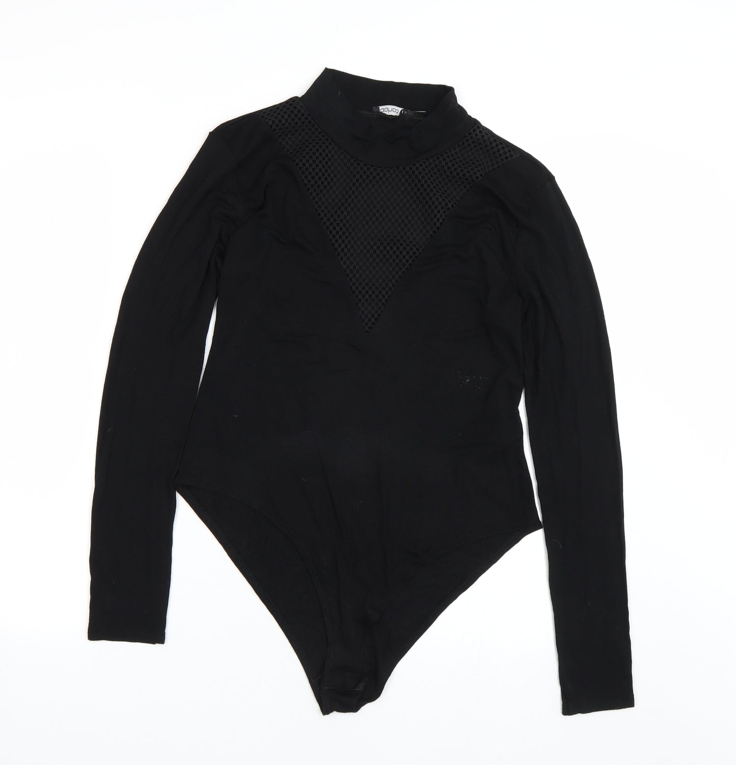 Boohoo Womens Black   Catsuit One-Piece Size 10
