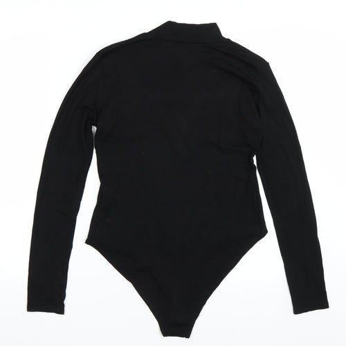 Boohoo Womens Black   Catsuit One-Piece Size 10