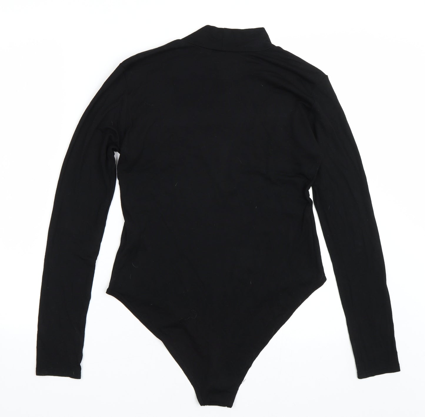 Boohoo Womens Black   Catsuit One-Piece Size 10