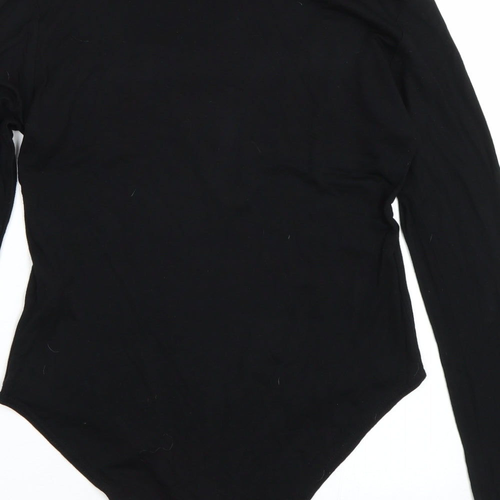Boohoo Womens Black   Catsuit One-Piece Size 10