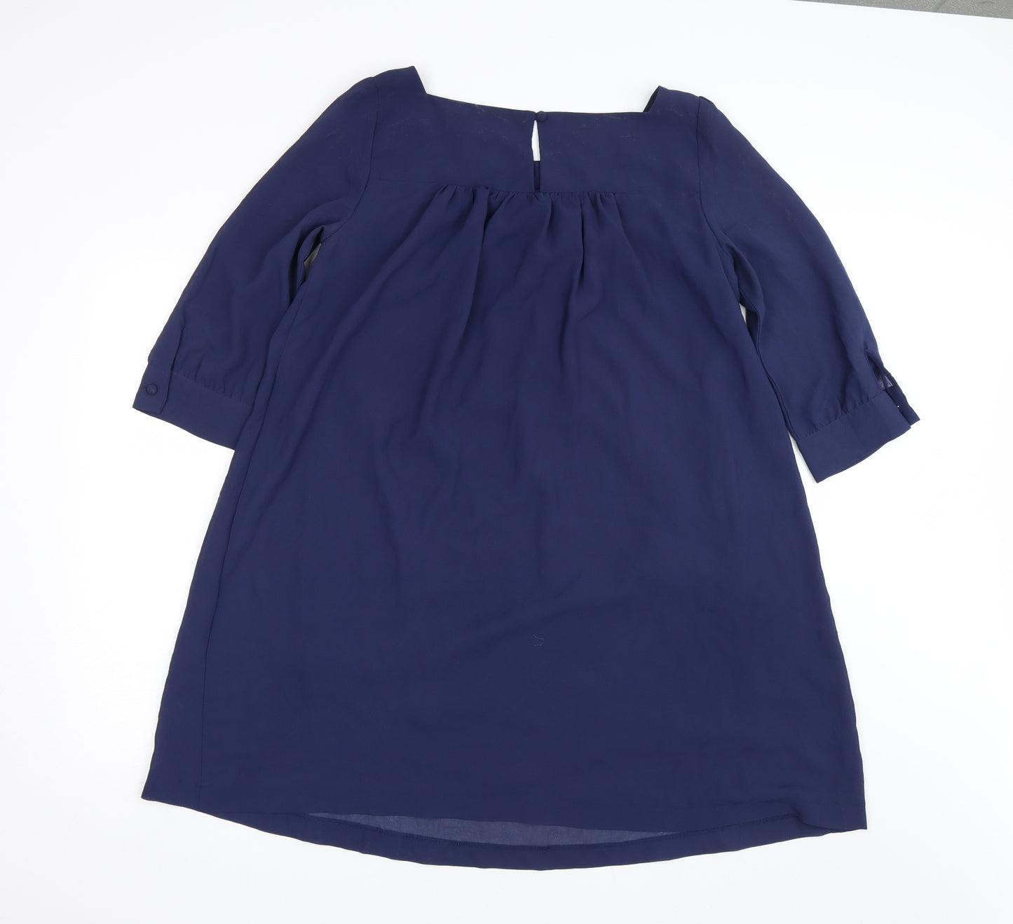 H&M Womens Blue   Shirt Dress  Size 10