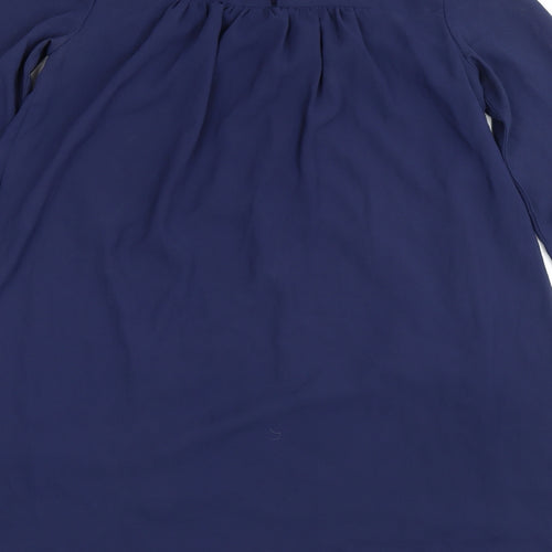 H&M Womens Blue   Shirt Dress  Size 10