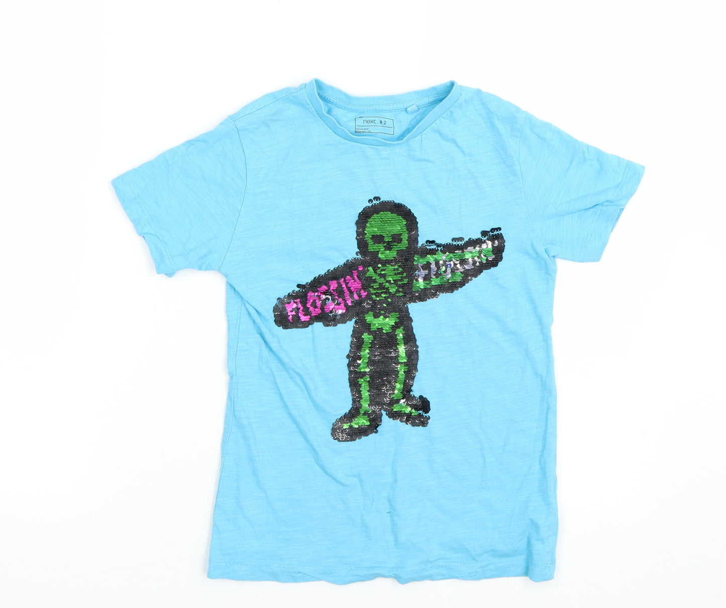 NEXT Boys Blue   Basic T-Shirt Size 7 Years
