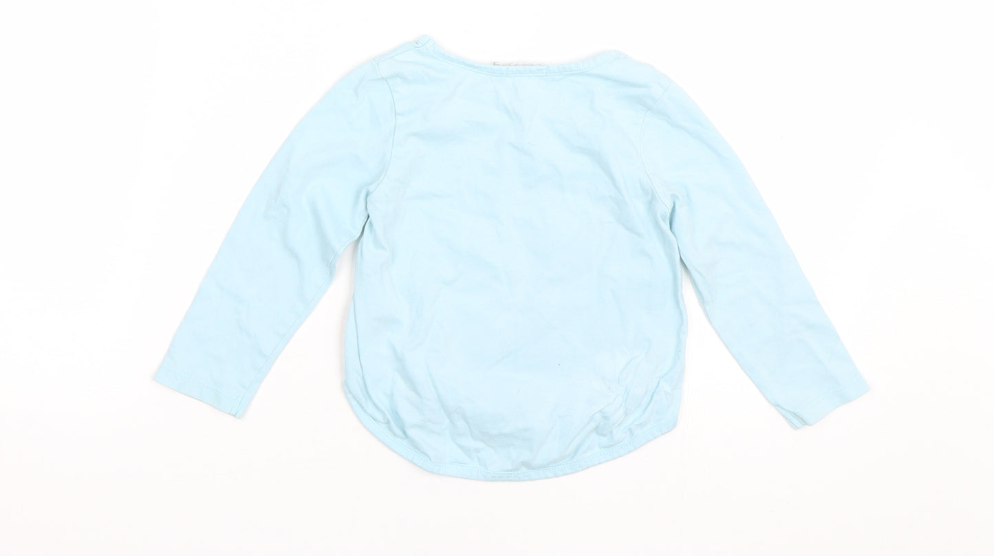 Bilieblush Girls Grey   Basic T-Shirt Size 24 Months