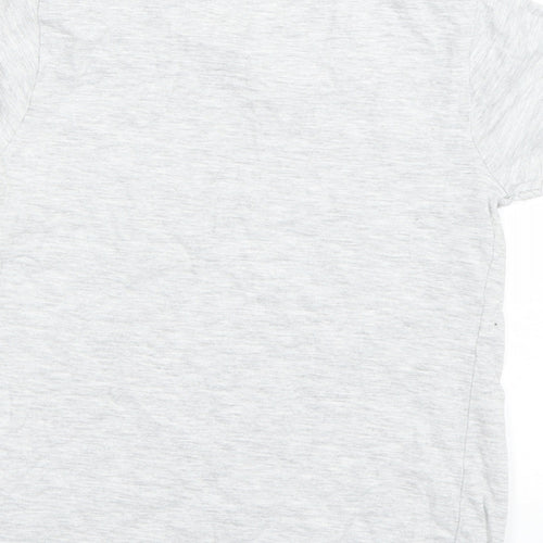 George Girls Grey   Basic T-Shirt Size 8-9 Years  - NYC