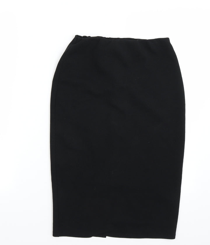 Papaya Womens Black Bandage Skirt Size 8
