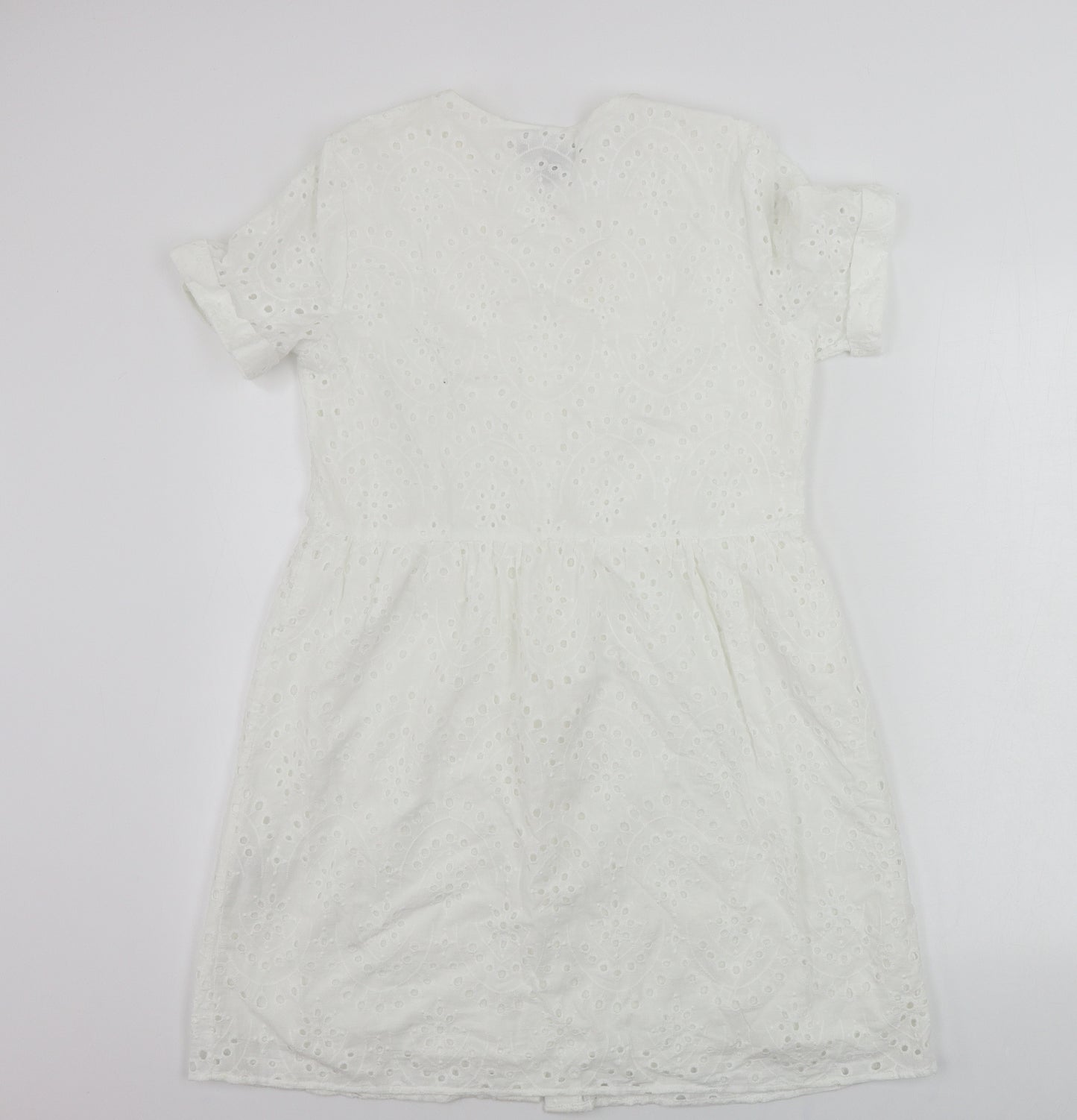 New Look  Womens White Floral  A-Line