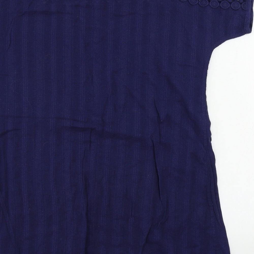 White Stuff Womens Blue   Basic Blouse Size S
