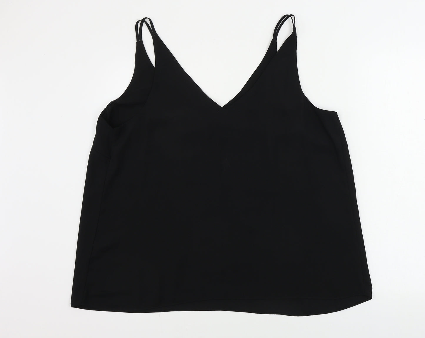 Papaya  Womens Black   Basic Blouse Size 20