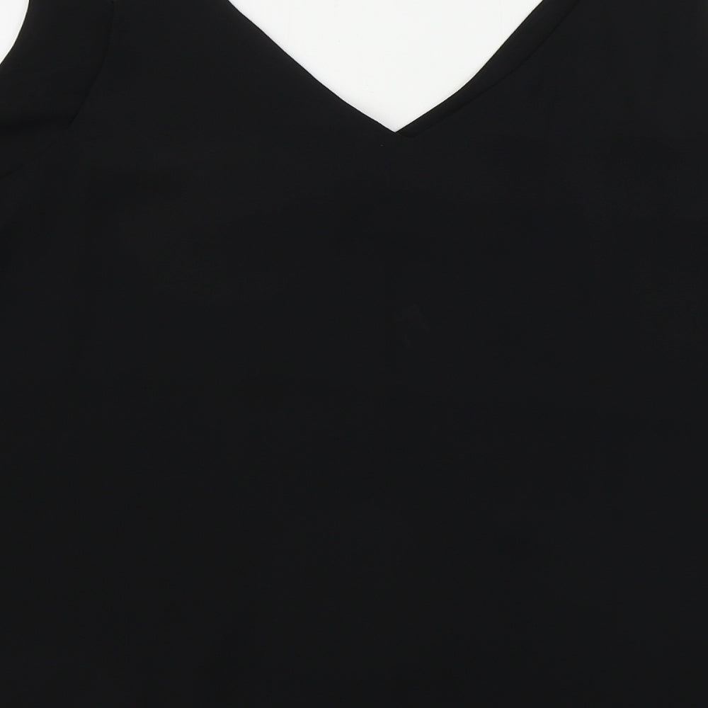 Papaya  Womens Black   Basic Blouse Size 20