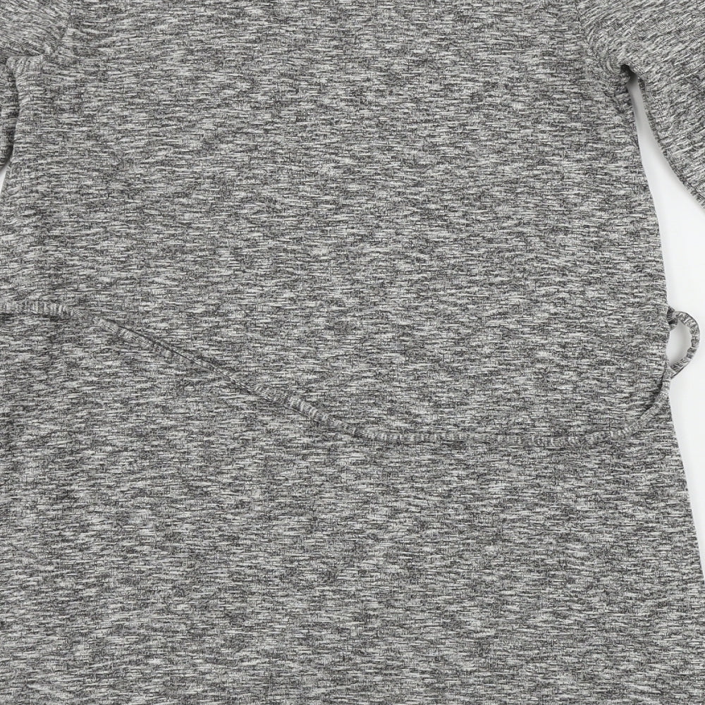 Topshop  Womens Grey   A-Line  Size 8