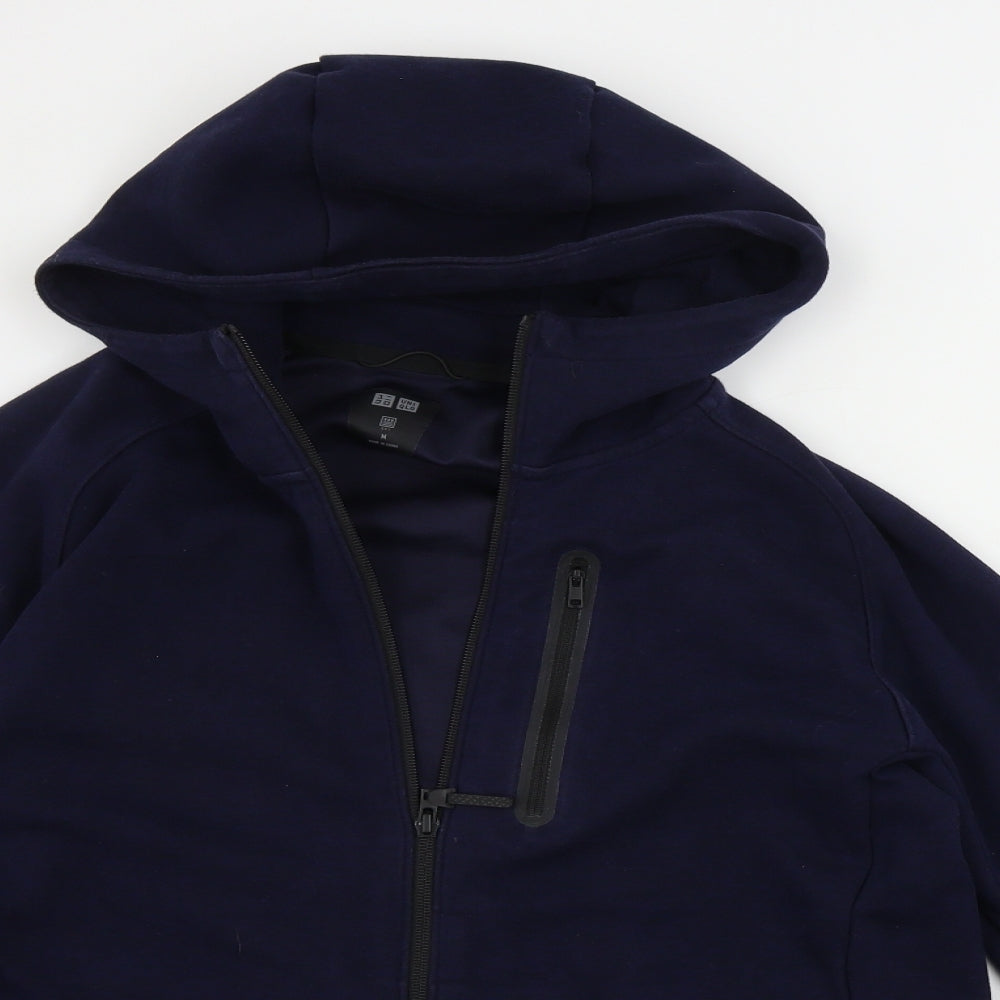 uniclo  Mens Blue   Full Zip Hoodie Size M