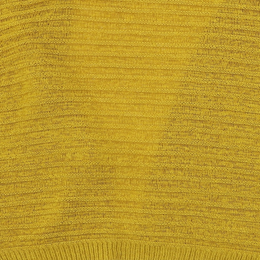 Papaya  Womens Yellow   Cardigan Jumper Size M