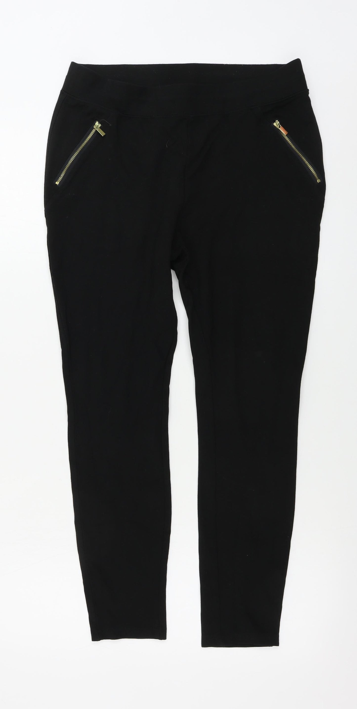 New Look  Womens Black   Trousers  Size 12 L23 in