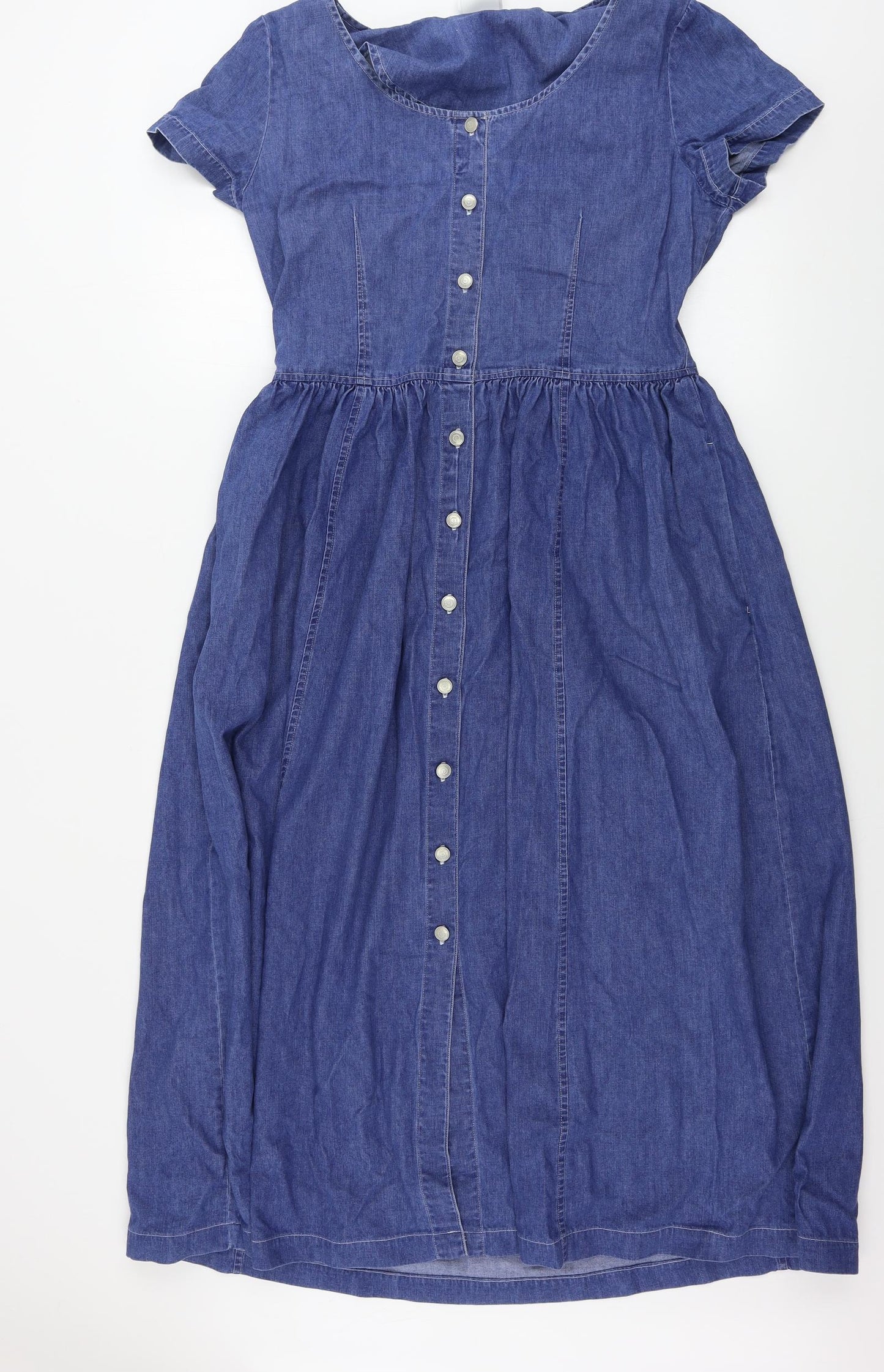 Laura Ashley  Womens Blue   A-Line  Size 12