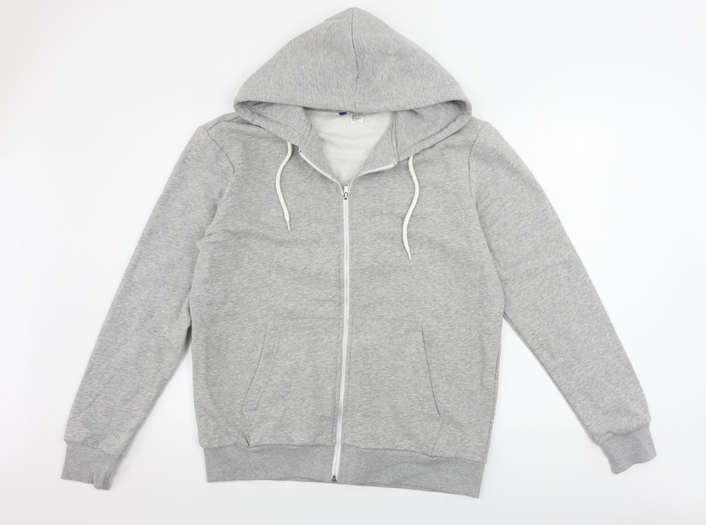 Preworn  Mens Grey   Full Zip Hoodie Size L