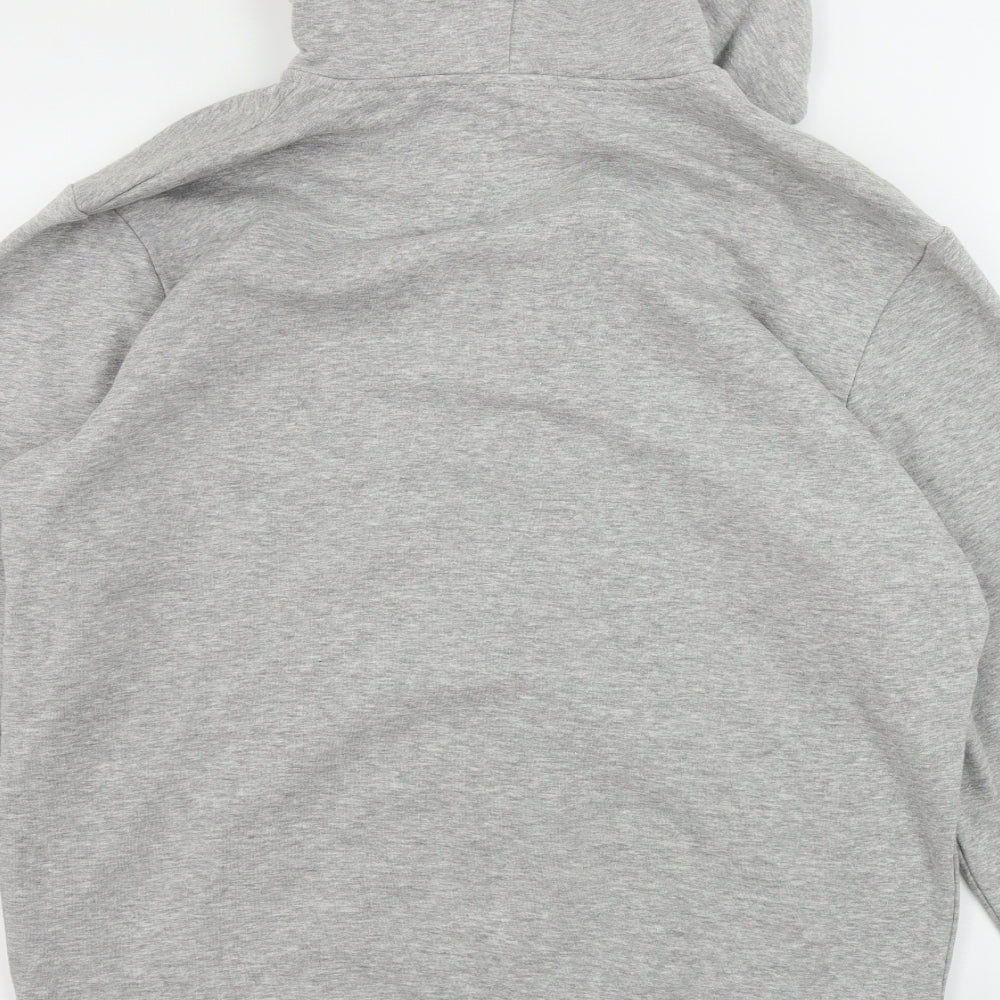 Preworn  Mens Grey   Full Zip Hoodie Size L
