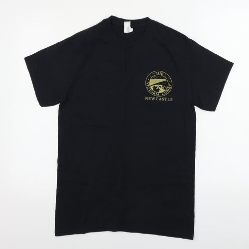Gildan  Womens Black   Basic T-Shirt Size S
