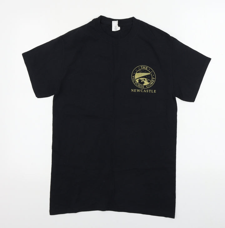Gildan Womens Black Basic T-Shirt Size S