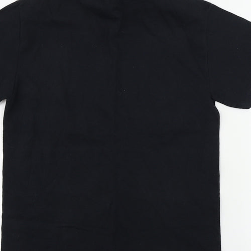 Gildan  Womens Black   Basic T-Shirt Size S