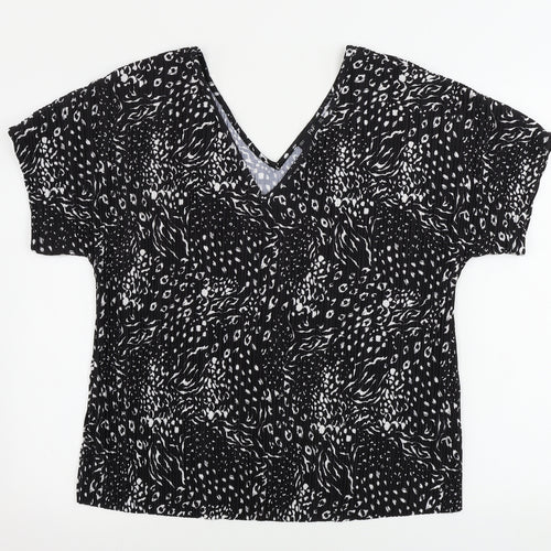 F&F  Womens Black   Basic Blouse Size 10