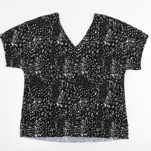 F&F  Womens Black   Basic Blouse Size 10