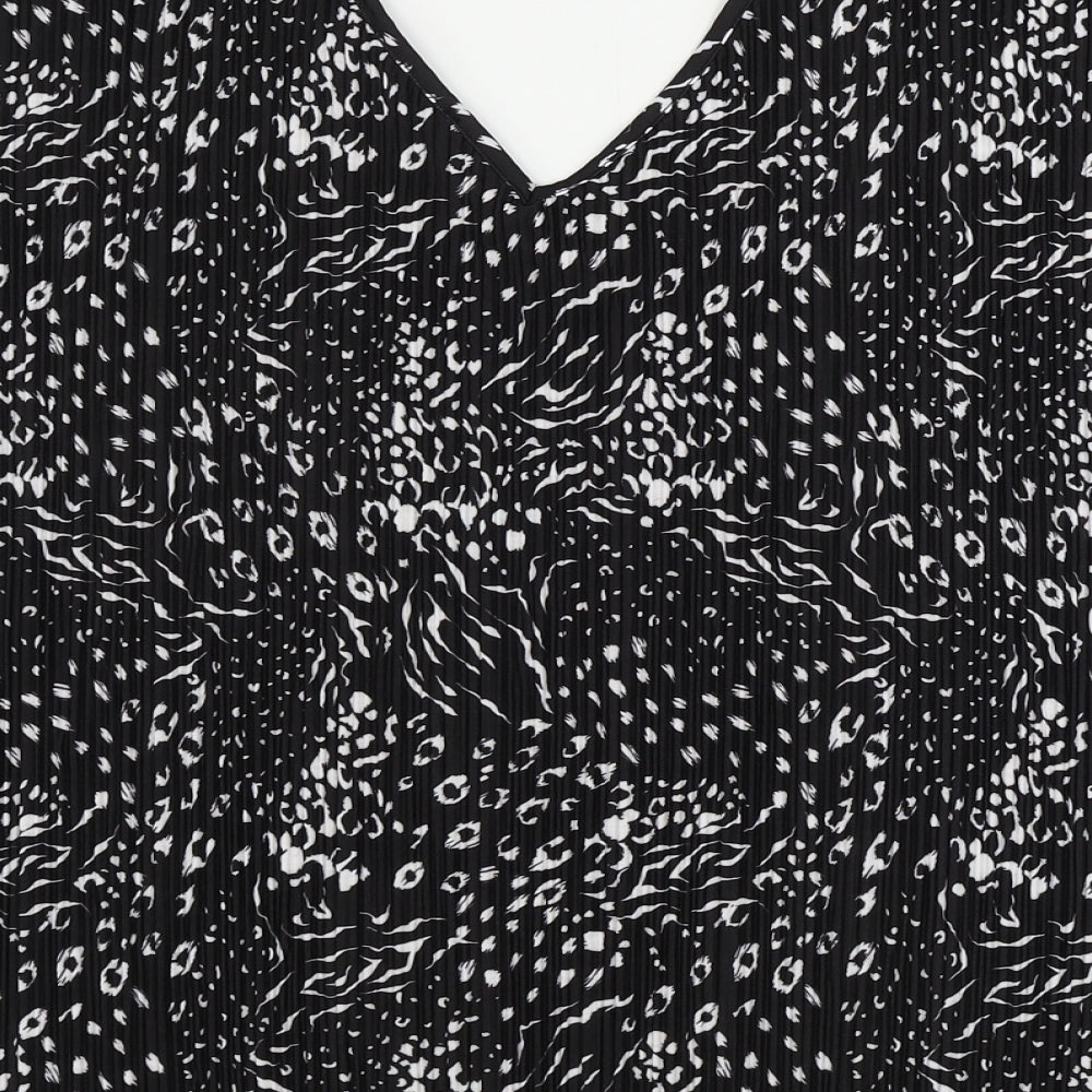 F&F  Womens Black   Basic Blouse Size 10