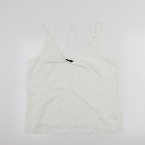 F&F  Womens White   Basic Blouse Size 14