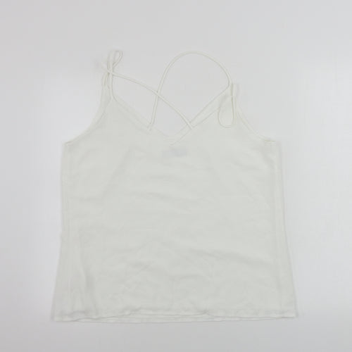 F&F  Womens White   Basic Blouse Size 14