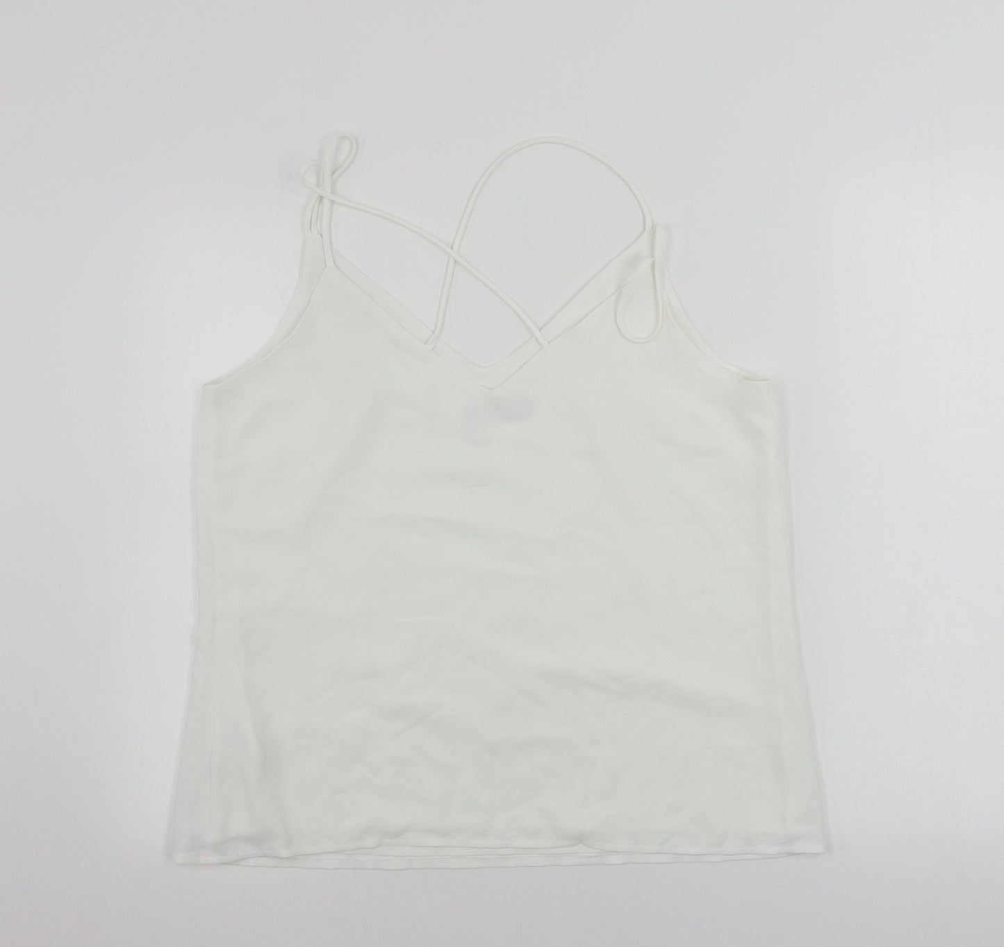 F&F  Womens White   Basic Blouse Size 14