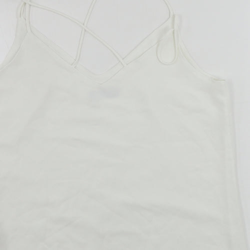 F&F  Womens White   Basic Blouse Size 14