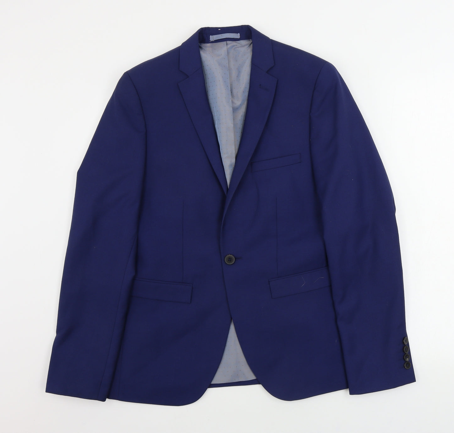Burton Mens Blue   Jacket Blazer Size 38