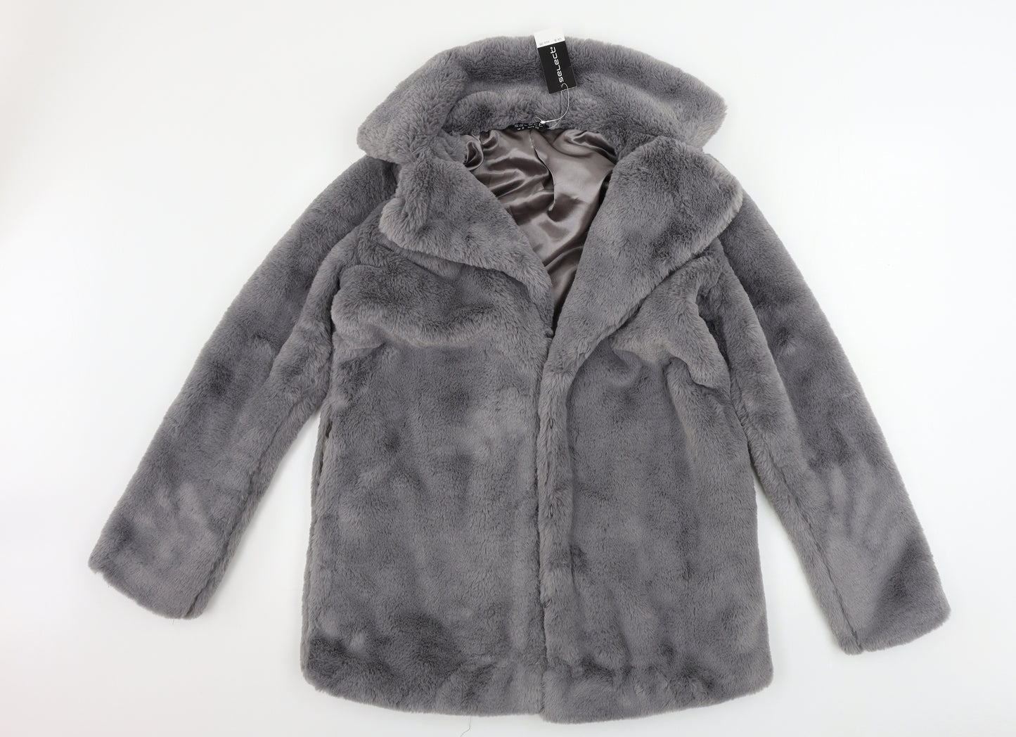 Select Womens Grey   Jacket Coat Size 8