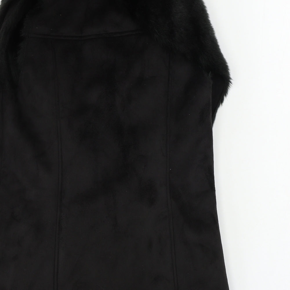 F&F  Womens Black   Gilet Coat Size 10