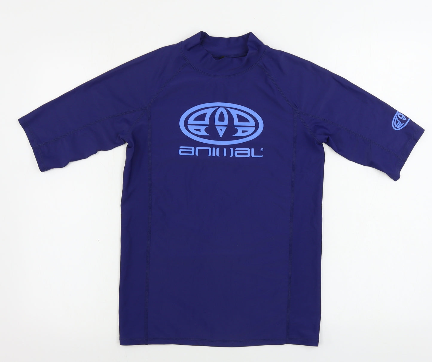 Animal  Boys Blue   Basic T-Shirt Size 13-14 Years