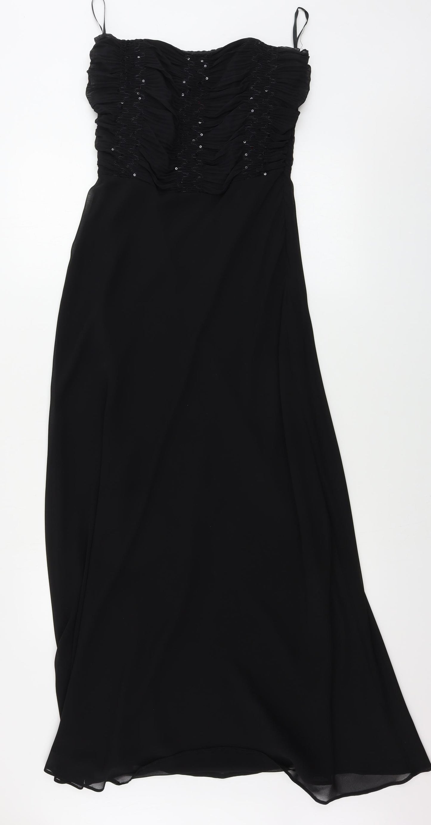Wallis Womens Black   A-Line  Size 10