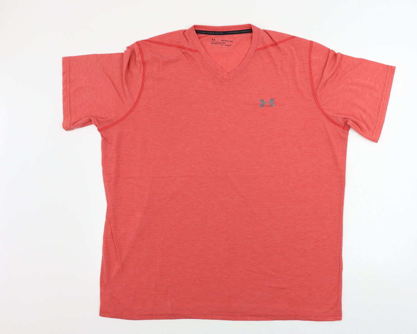 Under armour  Mens Pink    T-Shirt Size 2XL