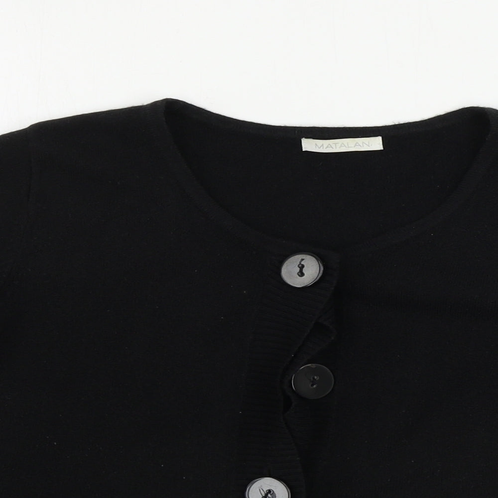 Matalan  Womens Black   Cardigan Jumper Size 14