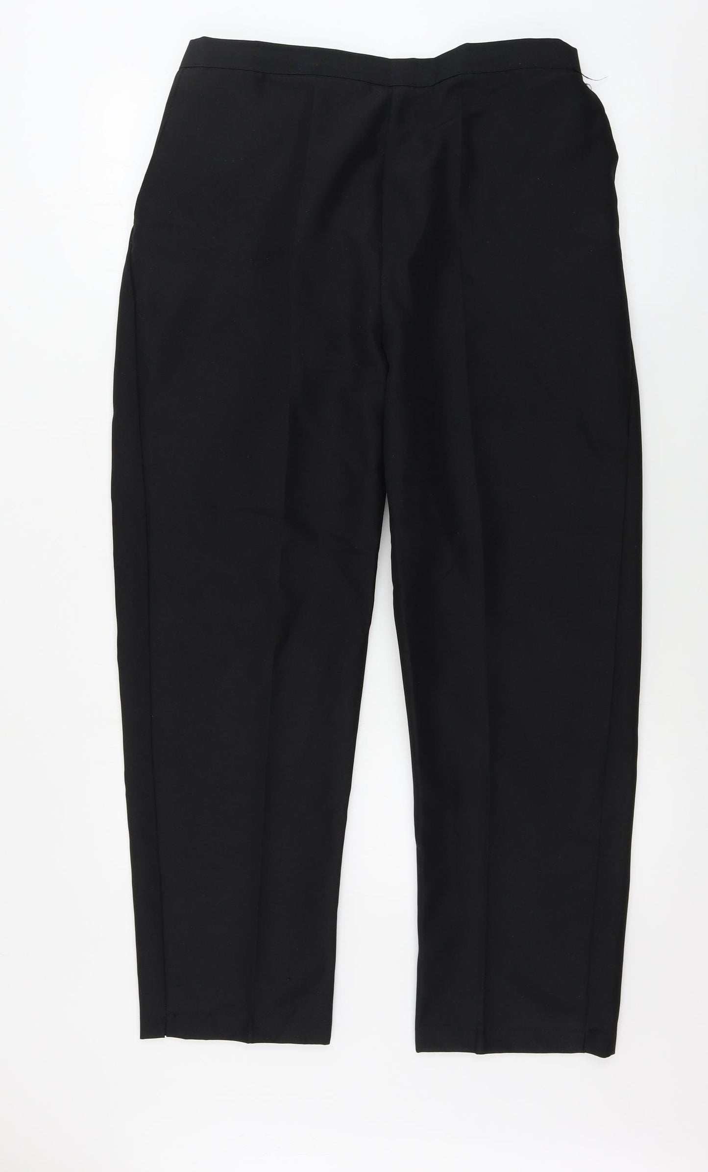 Preworn Womens Black   Trousers  Size 20 L26 in